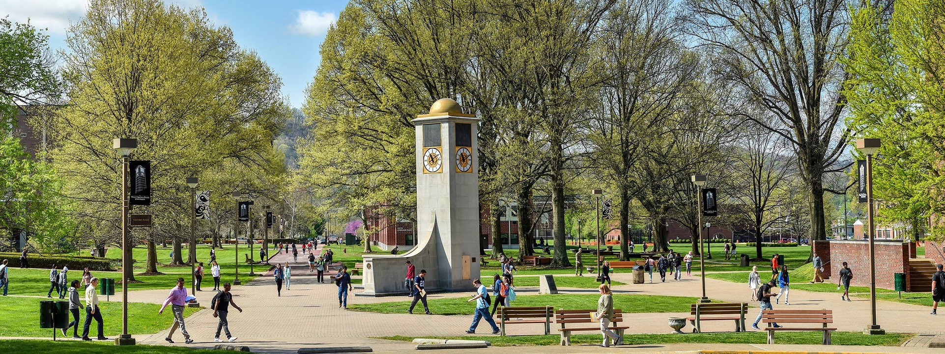 pathway, spring, sts