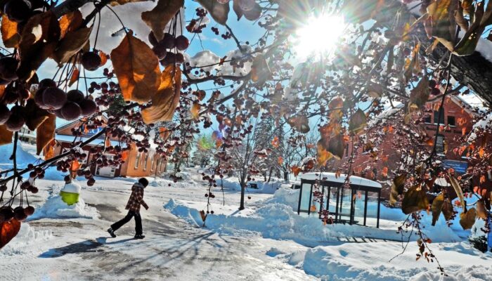 lake superior state univ michigan winter 19 snow