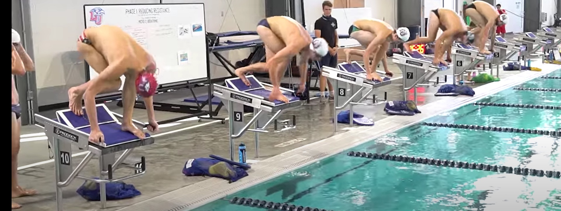 liberty univ men swim pool water guys virginia19