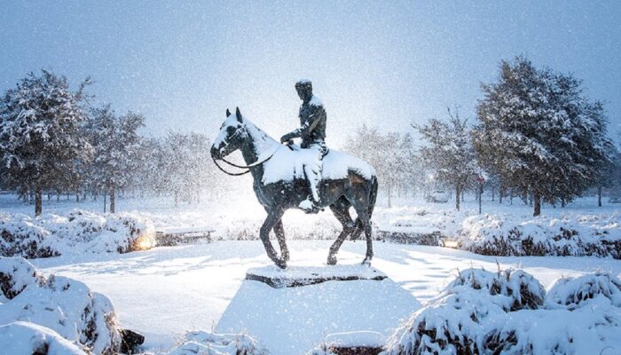 texas tech snow best statue 19